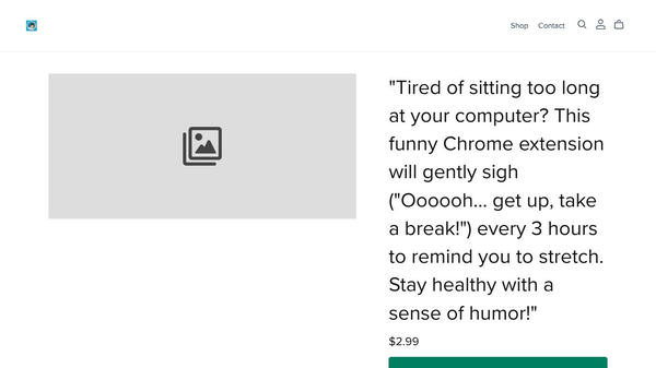 Ergonomic Sigh Reminder