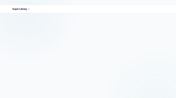Esper Library: Free BYOAI Resume Engine