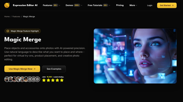 Expression Editor AI Magic Merge