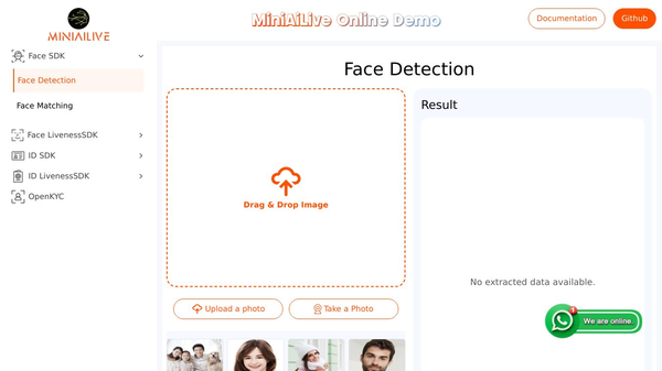 Face & ID Recognition Online Demo