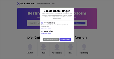 Face Shape AI