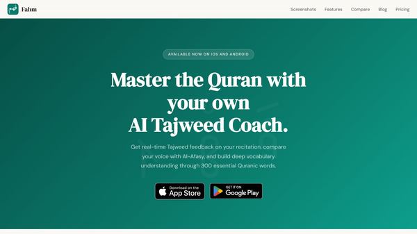Fahm - AI Tajweed Coach