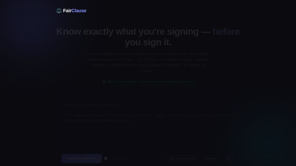 FairClause