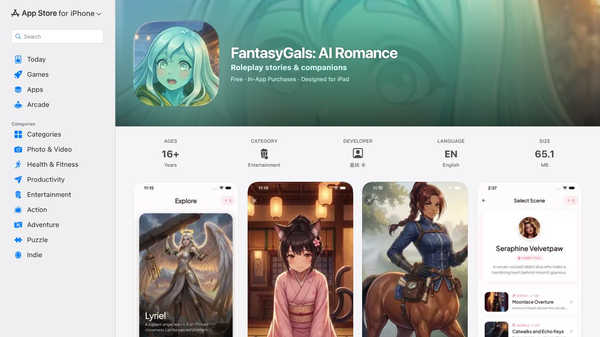 FantasyGals: AI Romance