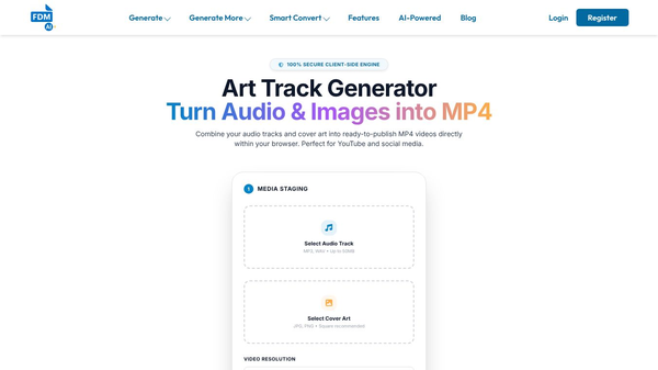 FDM AI Art Track Generator
