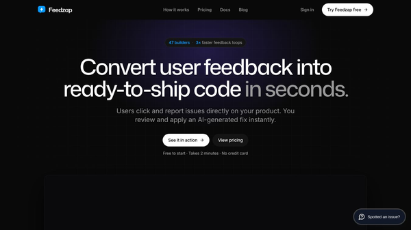 Feedzap - AI Bug Tool