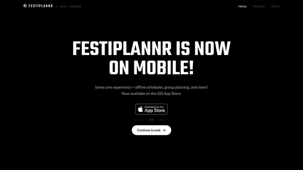 FestiPlannr