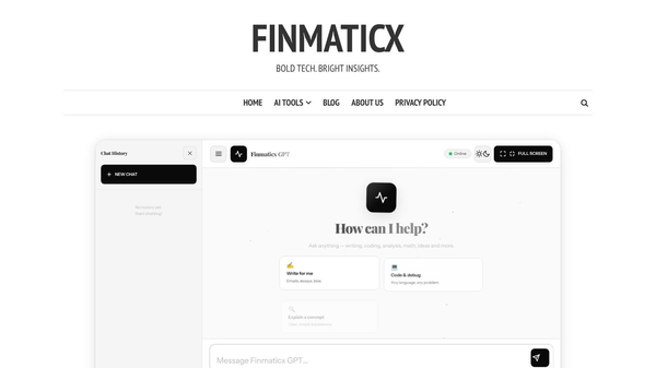 Finmaticx GPT
