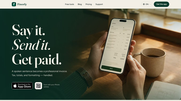 Finorly Invoice