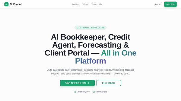 FinPilot AI: Total Financial Control