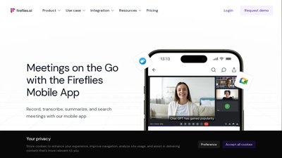 Fireflies.ai Mobile App - AI Notetaker