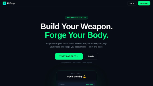 FitForge AI