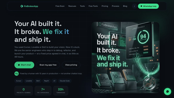 FixBrokenApp
