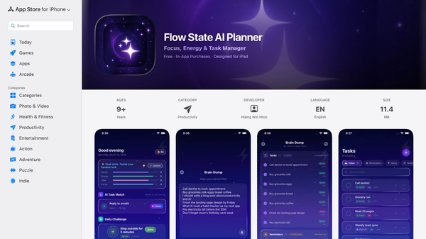 FlowState AI Planner