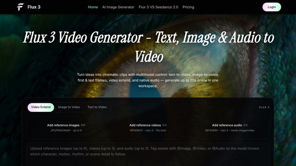 Flux 3 Video