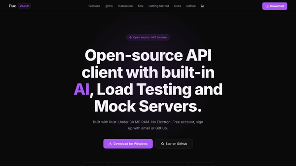 Flux, Modern API Client