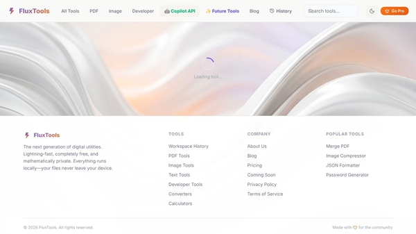 FluxTools FreePDF ,AI Copilot API Bridge