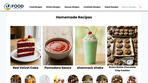 Food Recipe Book