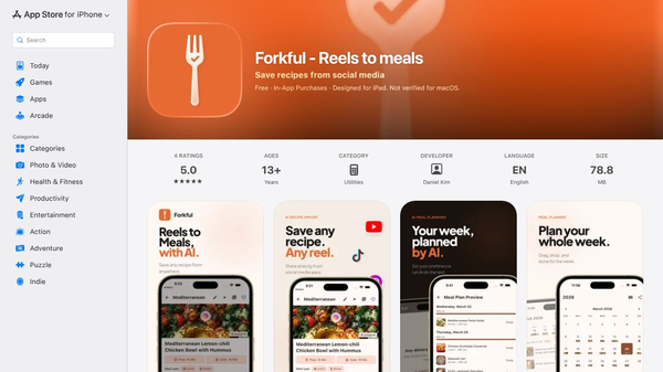 Forkful - Reels to meals