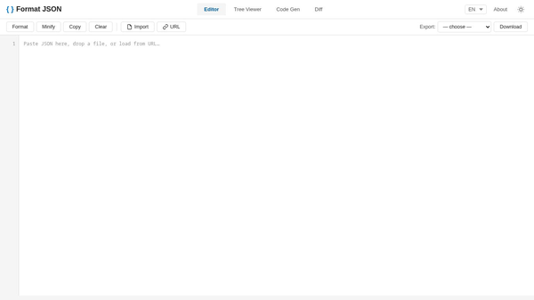 Format JSON