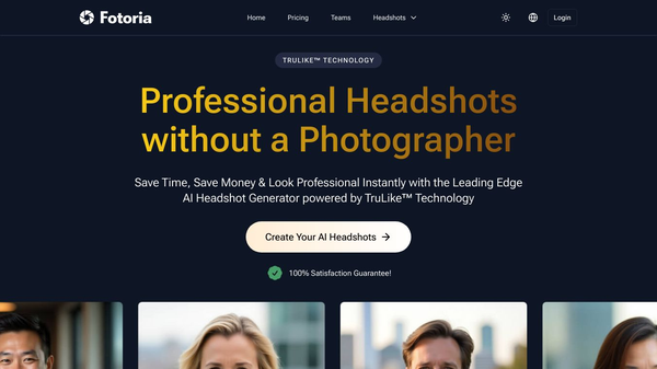 Fotoria - AI Headshot Generator