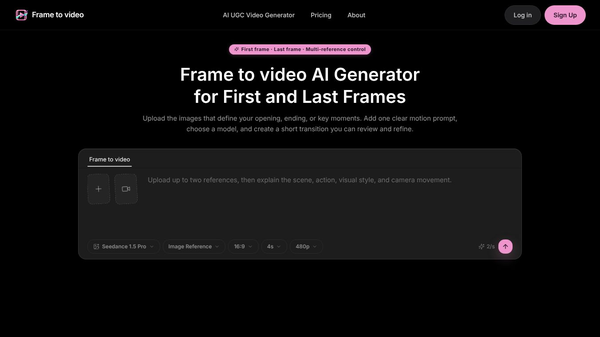 Frame to Video