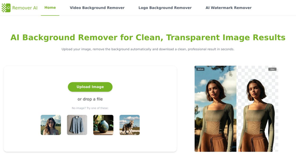 Free AI Background Remover - Remover AI