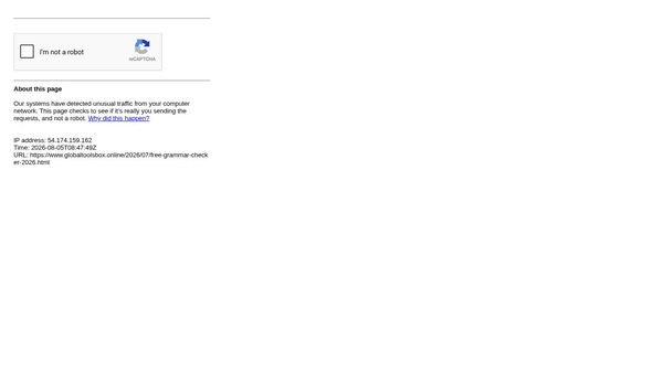 Free AI Grammar Checker
