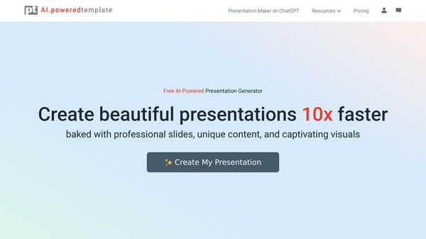 Free AI Presentation Maker