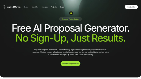 Free AI Proposal Generator