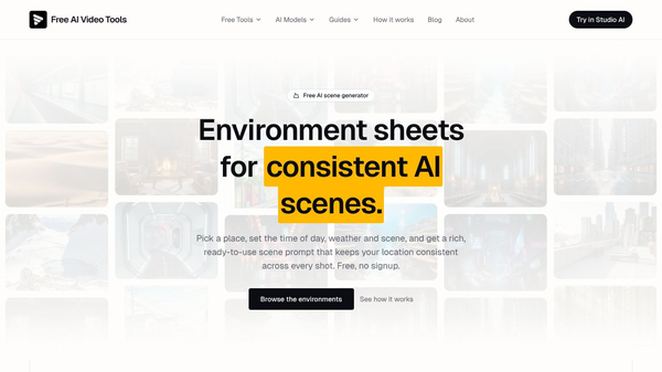 Free AI Scene Generator