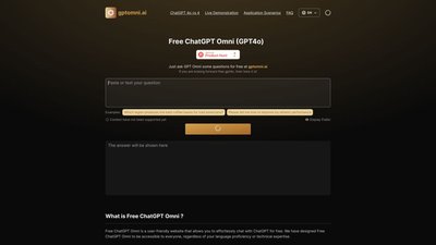 Free ChatGPT Omni