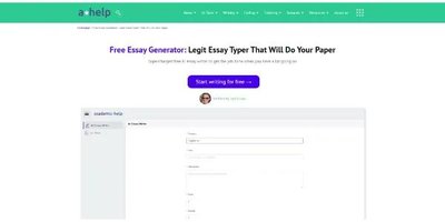 Free Essay Generator