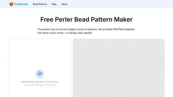 Free Perler Bead Pattern Maker
