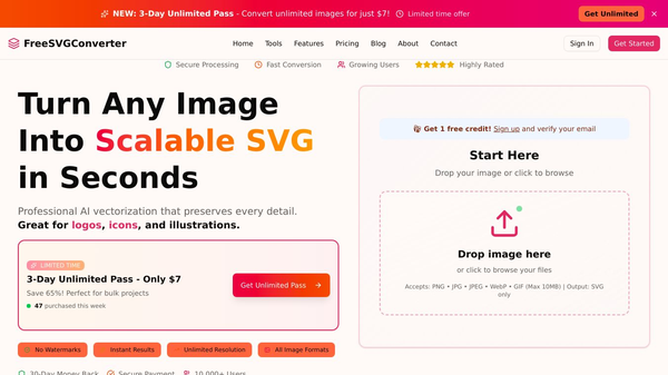Free SVG Converter