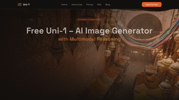 Free Uni-1 — The AI Image Generator