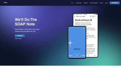 Freed | The AI Medical Scribe for Clinicians