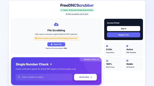 FreeDNCScrubber