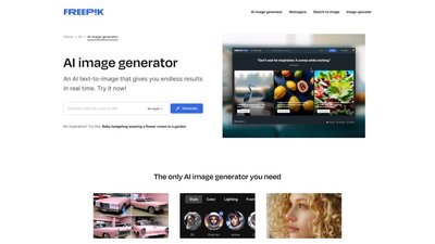 Freepik AI Image Generator