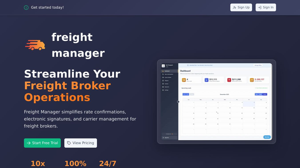Freight Manager