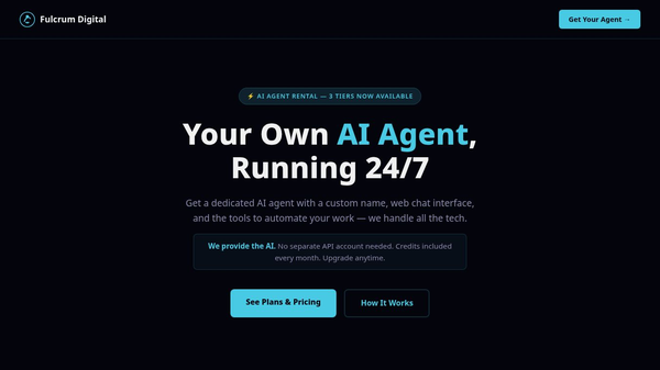 Fulcrum Agent Rentals