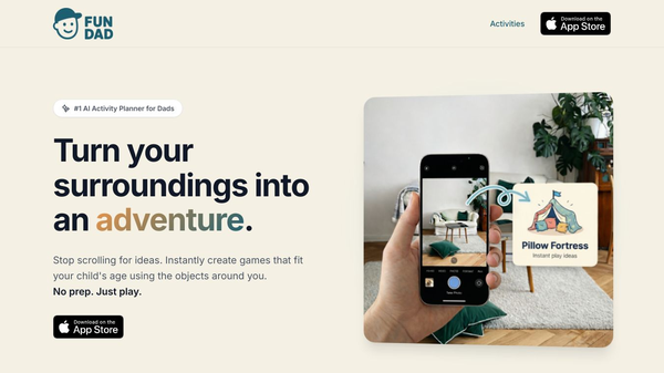 FunDad: AI Activity Planner for Dads