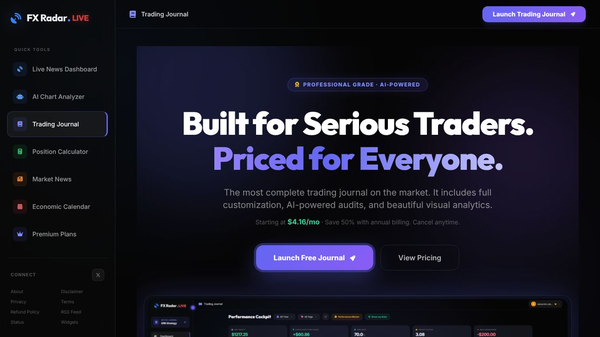 FX Radar - Trading Journal