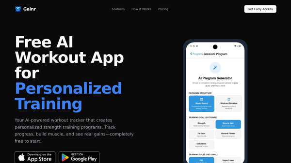 Gainr: AI Personal Trainer