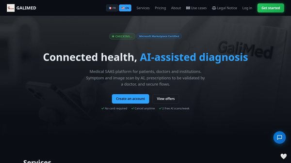 Galimed Ai health Platform