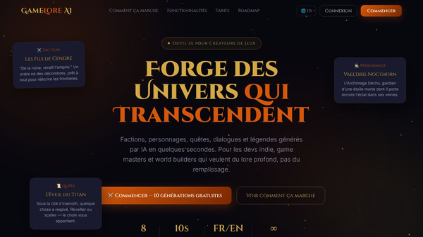 GameLore AI