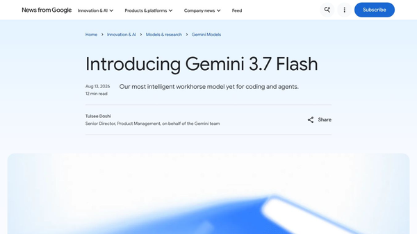 Gemini 3.7 Flash