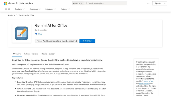 Gemini AI for Office