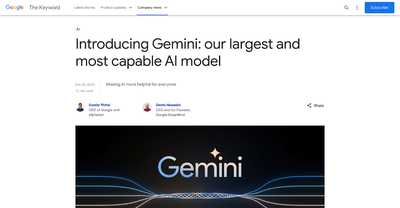 Gemini by Google