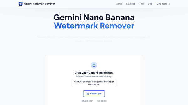 Gemini Nano Banana Watermark Remover